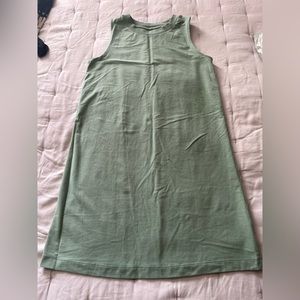 A new day stretchy cotton blend a-line dress, M.